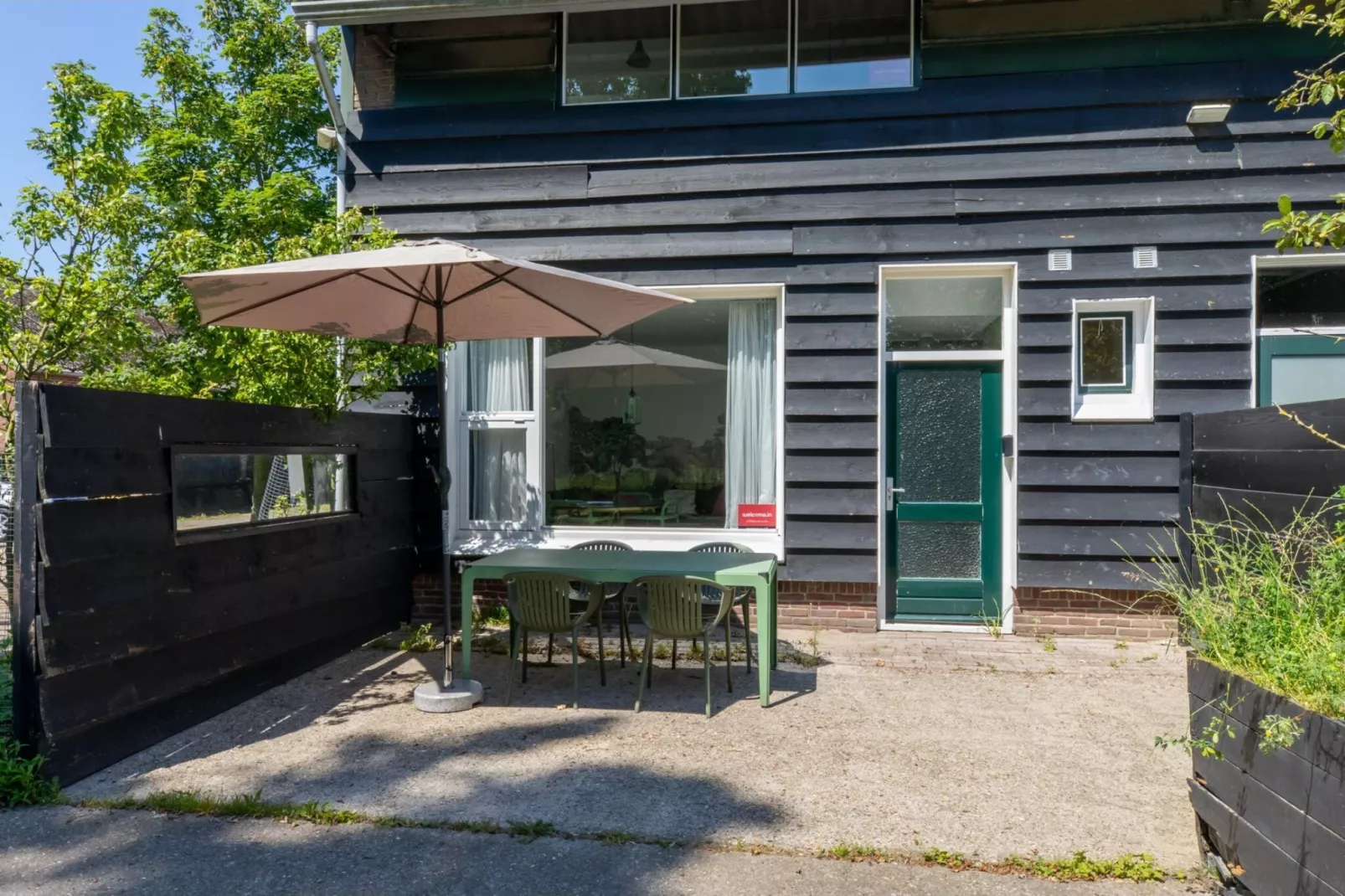 Appartement - Kon Emmaweg 6  beneden app-Exterior summer