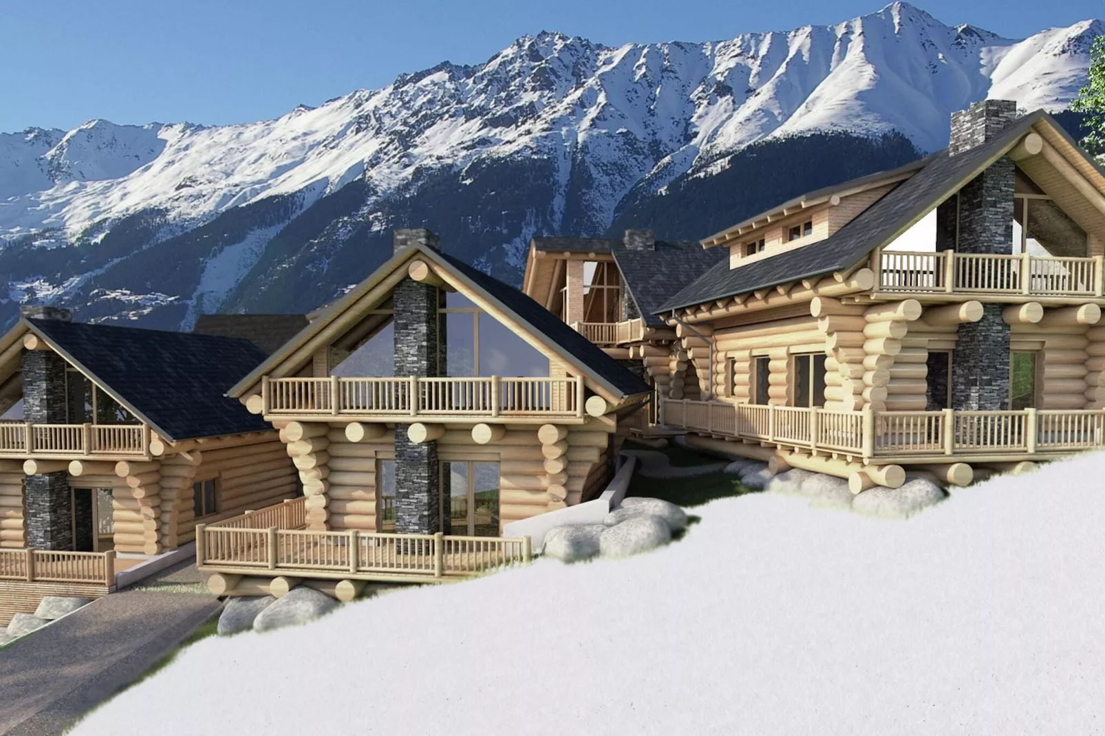 Chalet Faltri-Exterior winter