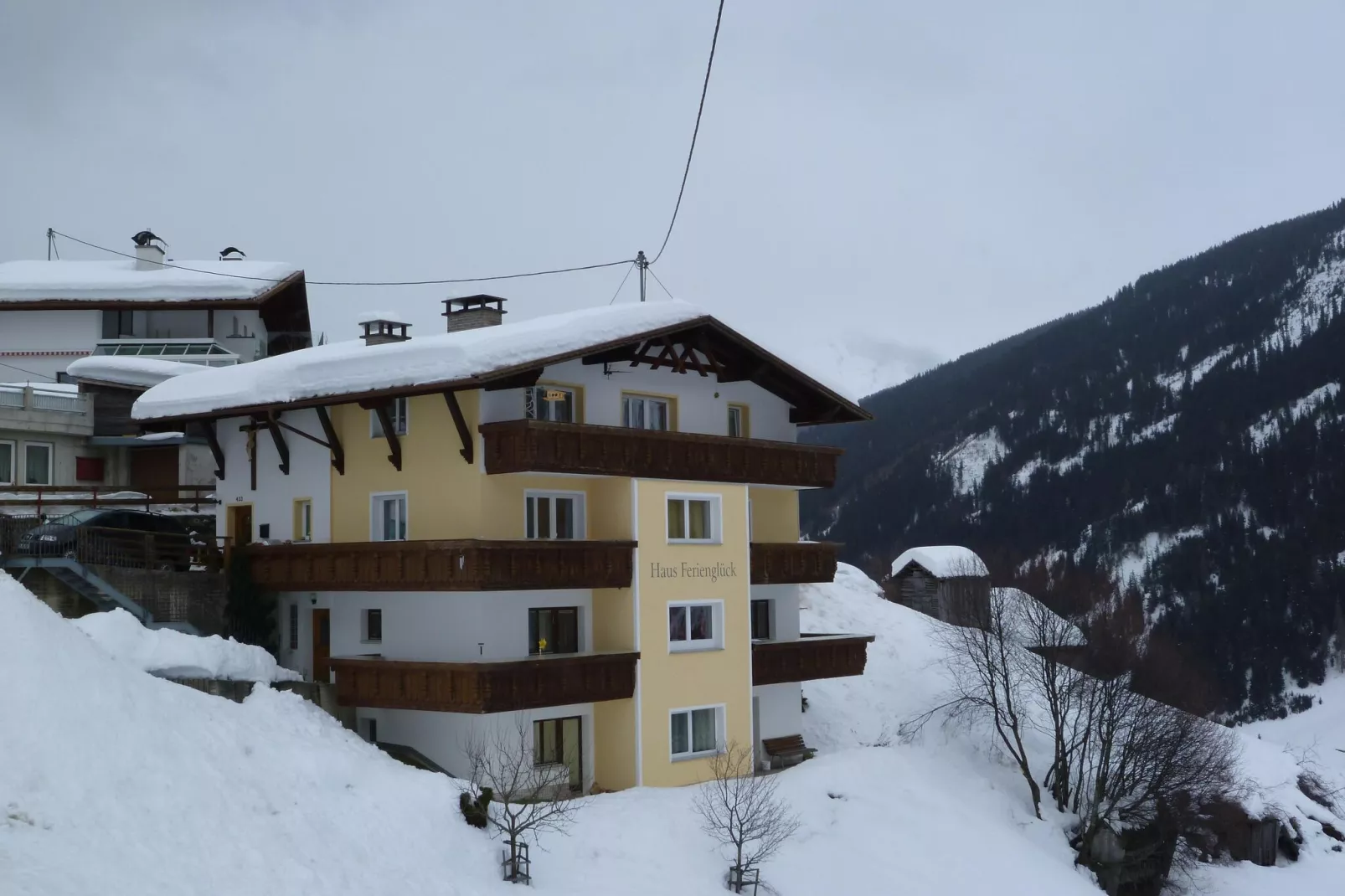 Haus Ferienglück-Extérieur hiver