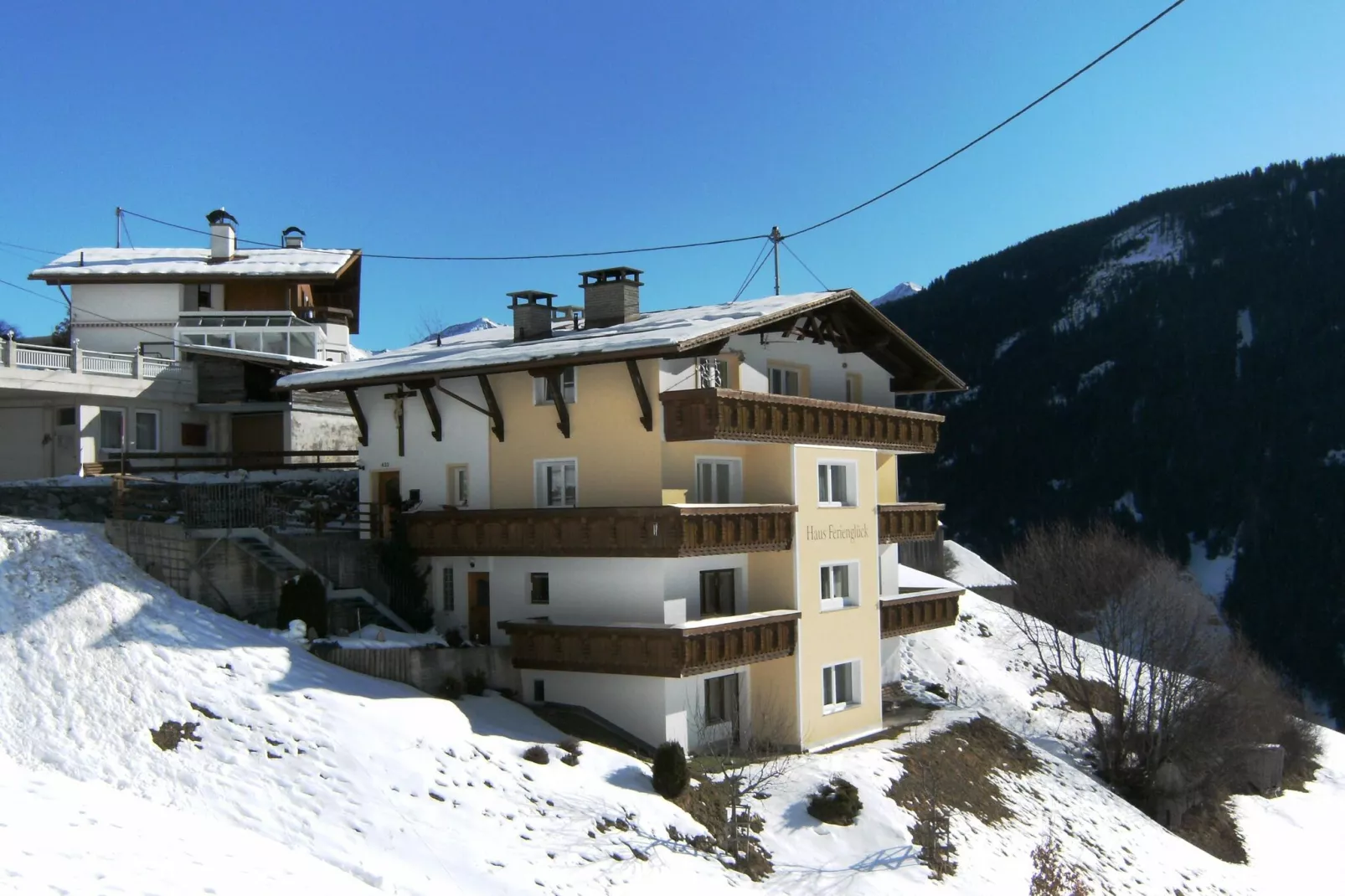 Haus Ferienglück-Extérieur hiver