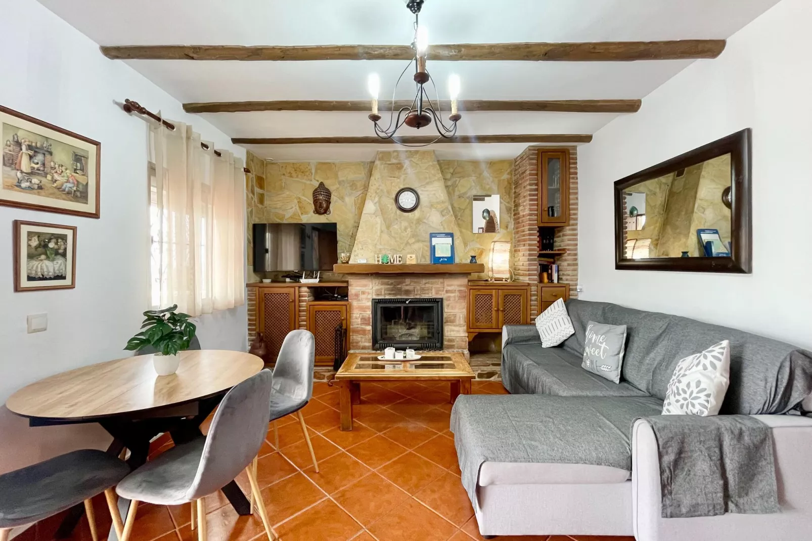 Casa Amparo-Living room
