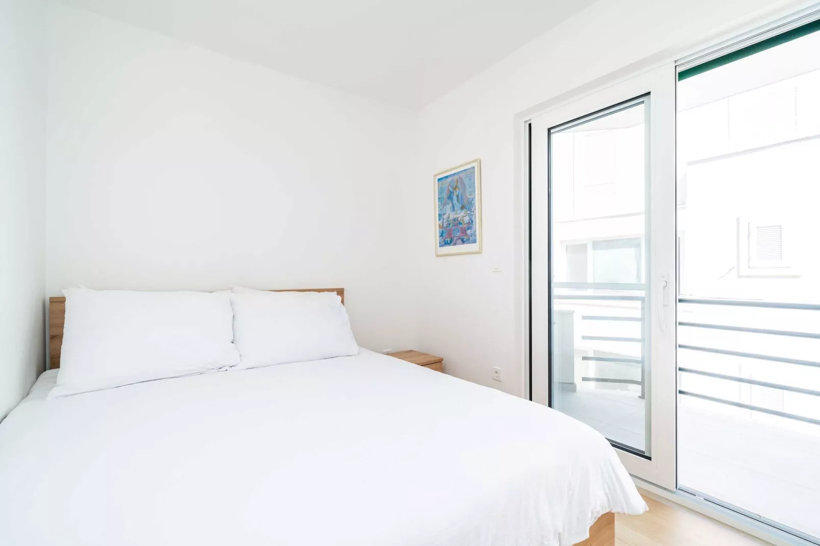 Apartment Villa Claudia - Three Bedroom Apartment with Balcony-Schlafzimmer