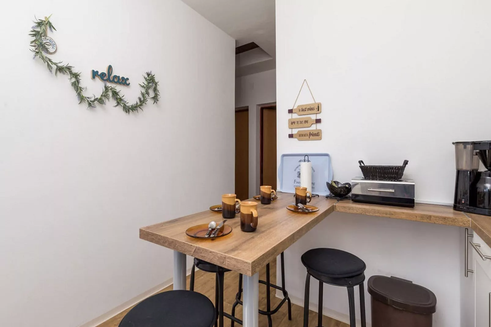 Apartments Sun 4 You - Two Bedroom Apartment with Balcony and Sea View (Apartment 2)-Kitchen