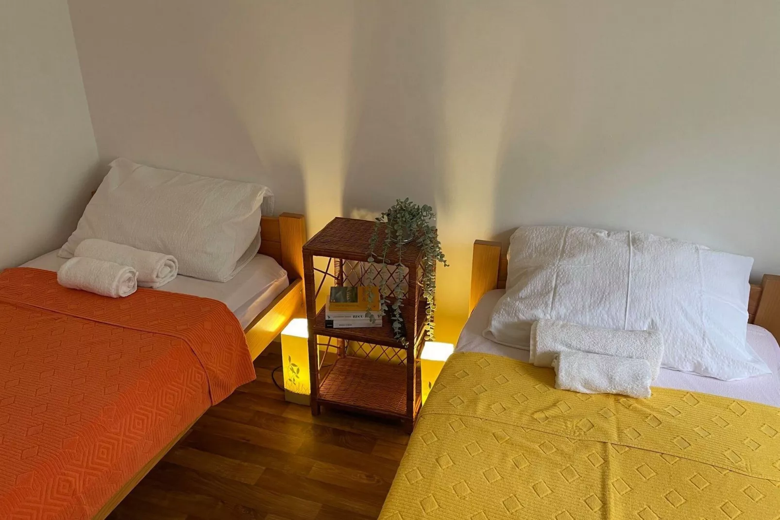 Apartments Sun 4 You - Two Bedroom Apartment with Balcony and Sea View (Apartment 2)-Bedroom