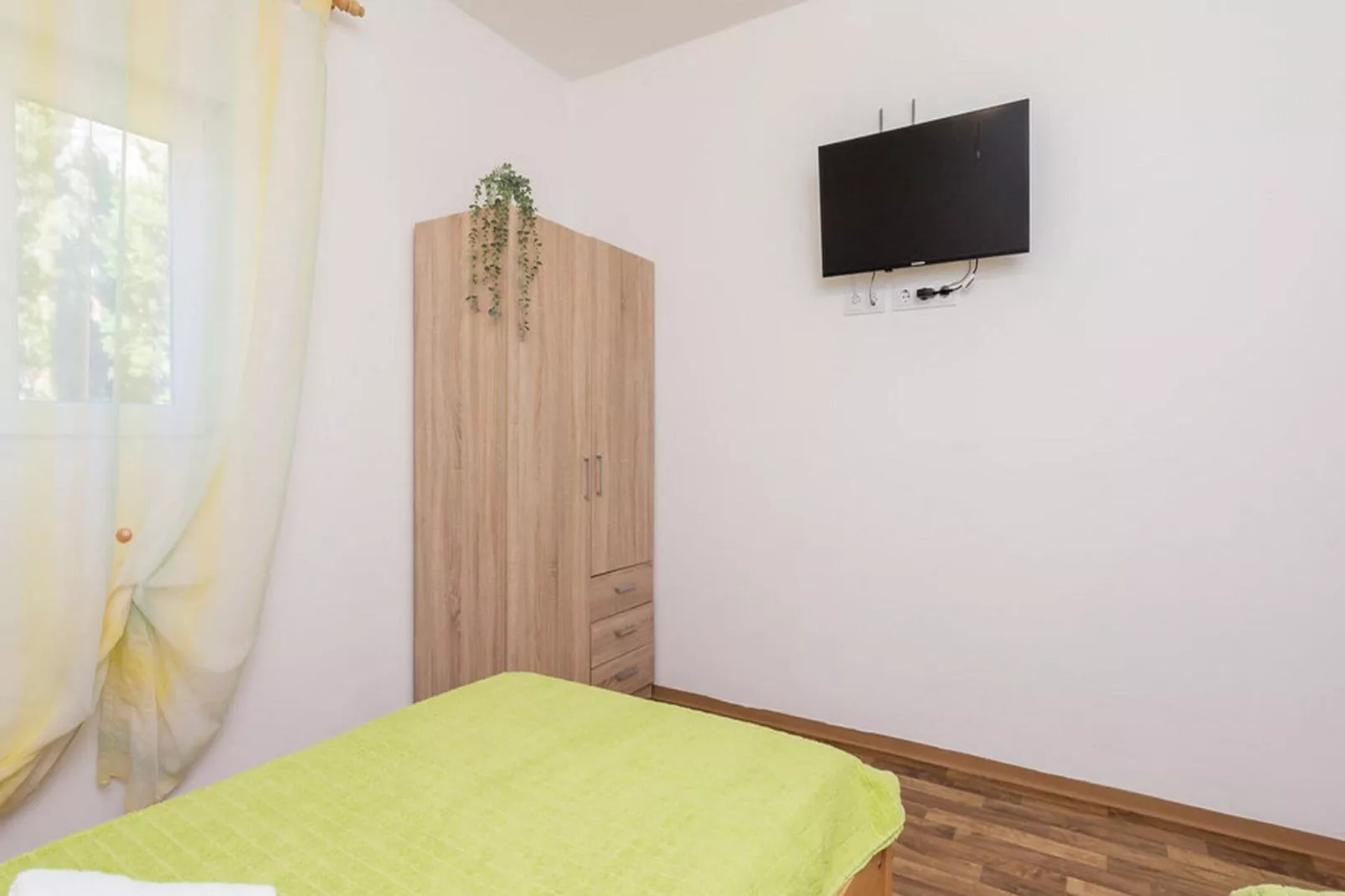Apartments Sun 4 You - Two Bedroom Apartment with Balcony and Sea View (Apartment 2)-Bedroom