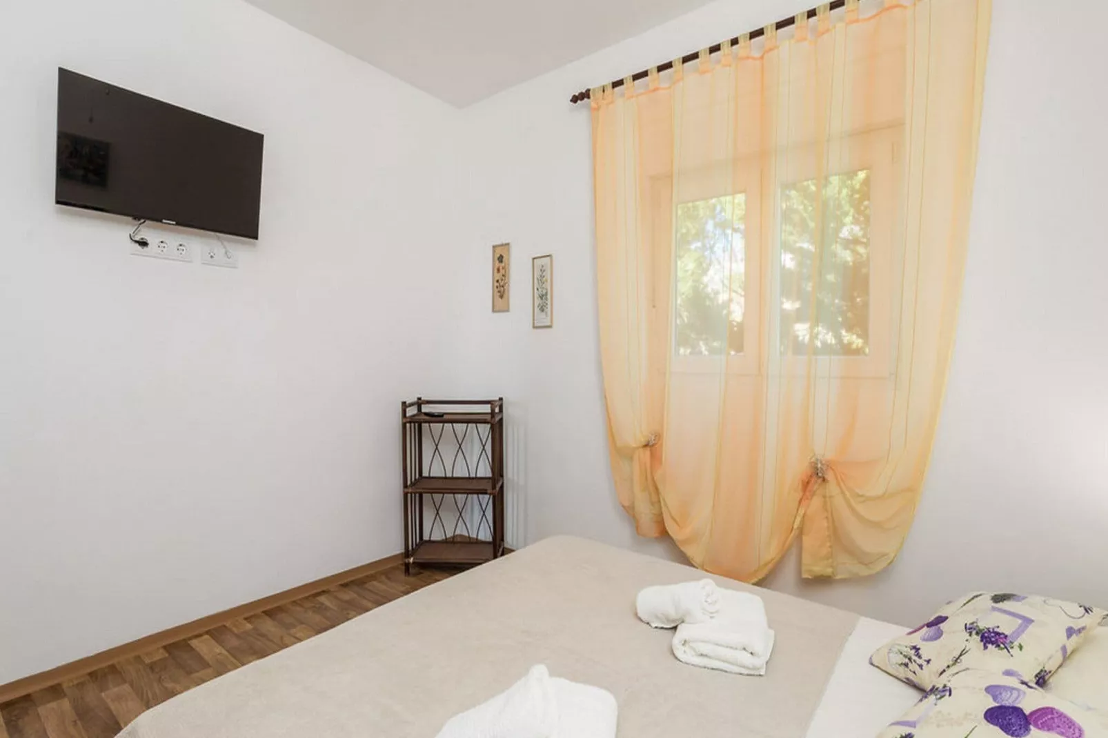 Apartments Sun 4 You - Two Bedroom Apartment with Balcony and Sea View (Apartment 2)-Bedroom