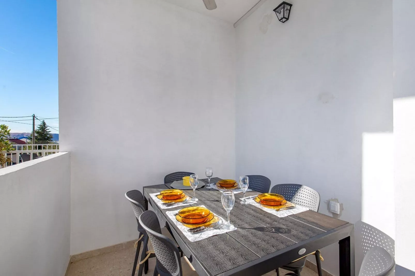 Apartments Sun 4 You - Two Bedroom Apartment with Balcony and Sea View (Apartment 2)-Terrace balcony