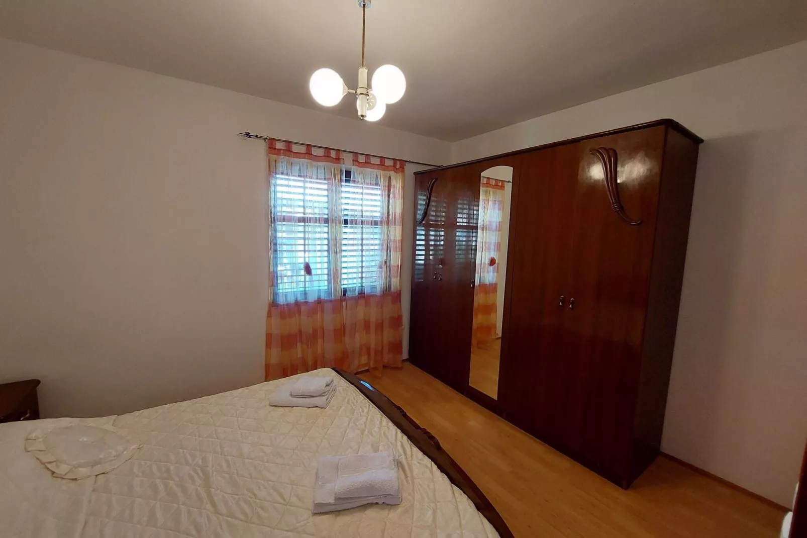 Apartment Dominik - Two Bedroom Apartment with Terrace and Sea View-Bedroom