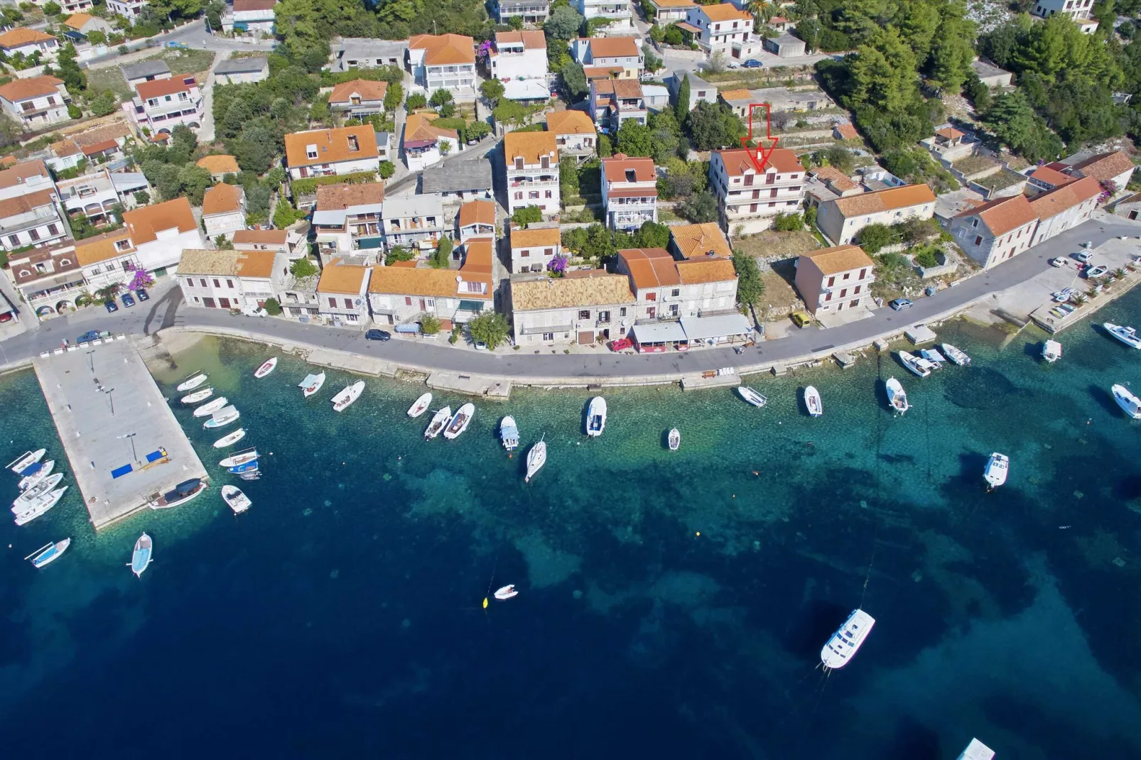 Apartment Dominik - Two Bedroom Apartment with Terrace and Sea View-View