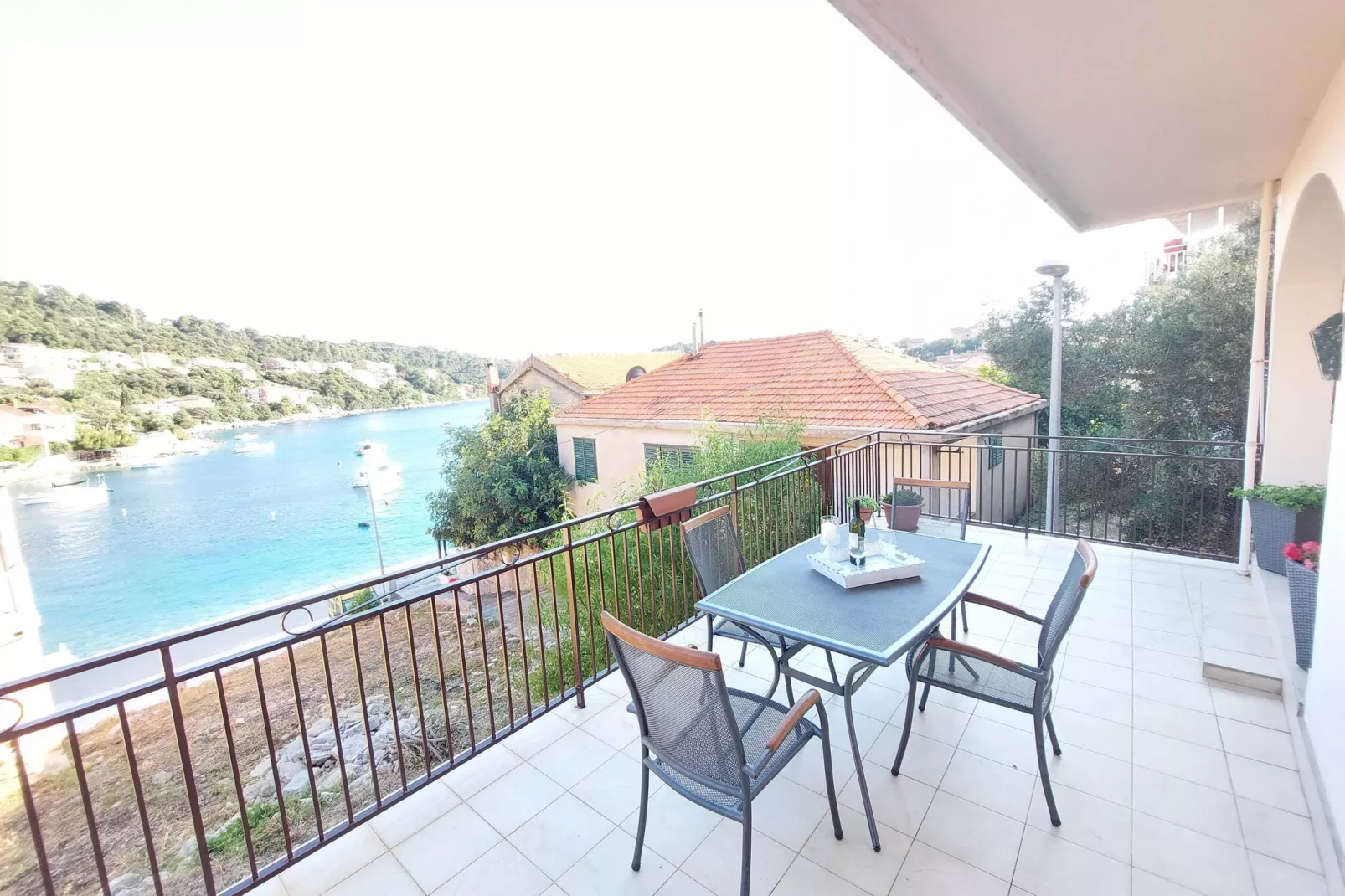Apartment Dominik - Two Bedroom Apartment with Terrace and Sea View-Terrace