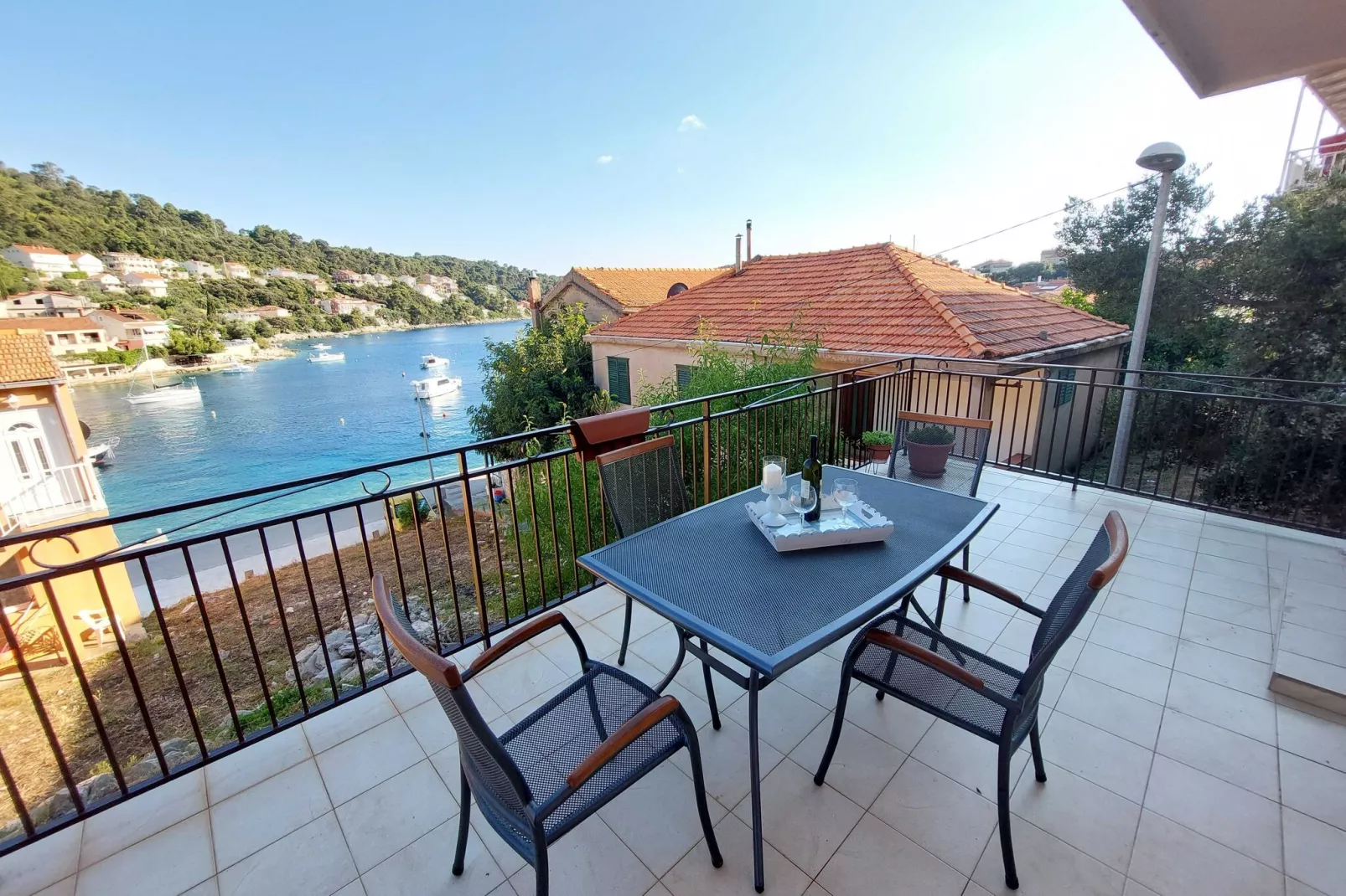 Apartment Dominik - Two Bedroom Apartment with Terrace and Sea View-Terrace