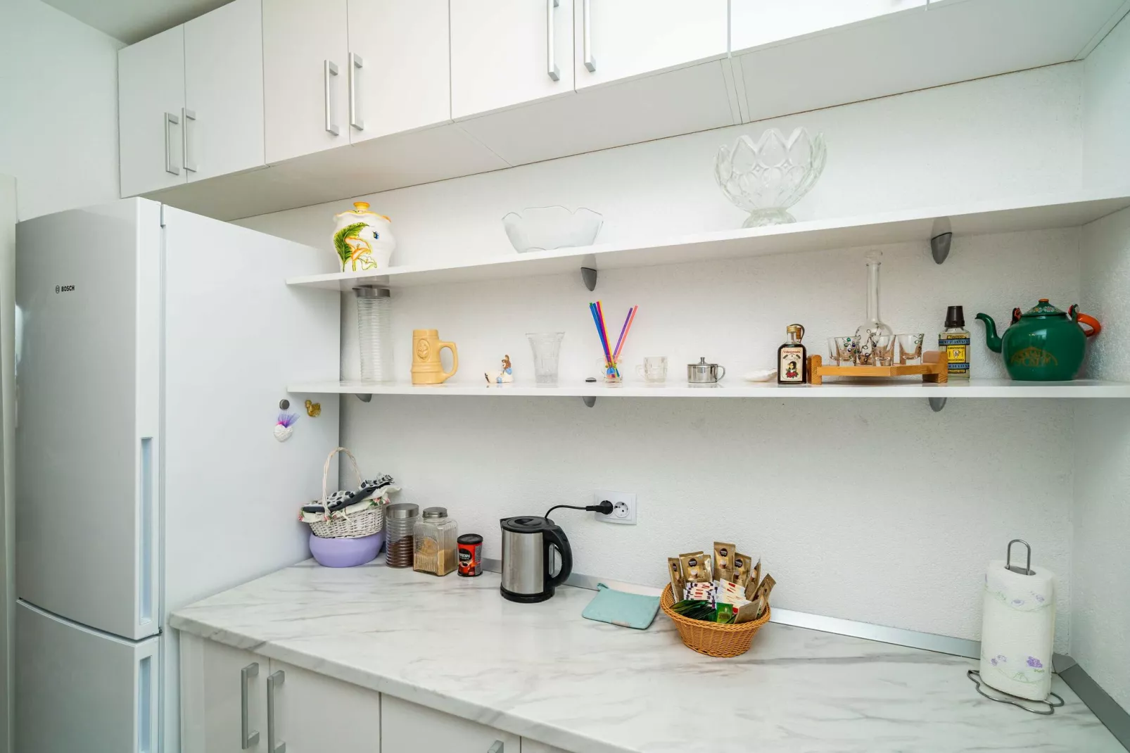 Apartment Klaudia - Two Bedroom Apartment with Balcony-Kitchen