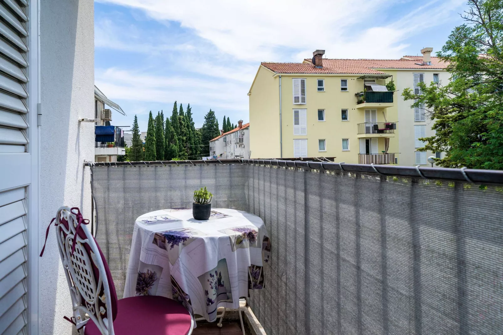 Apartment Klaudia - Two Bedroom Apartment with Balcony-Terrace balcony