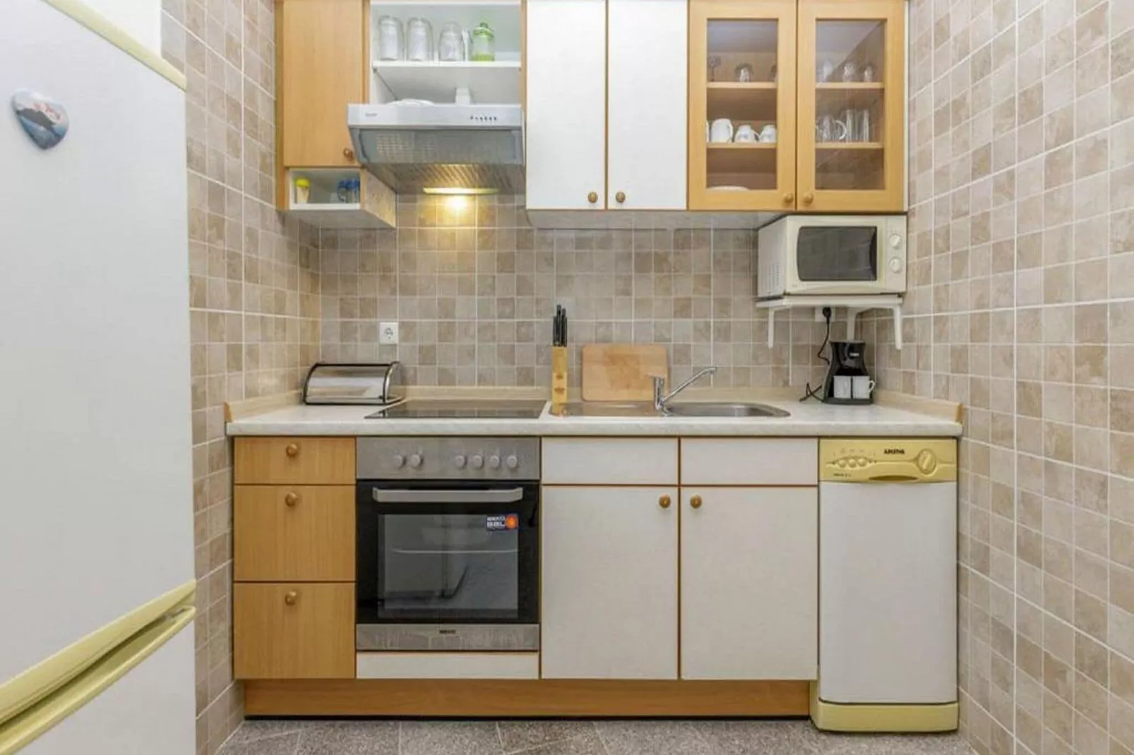 Apartment Senj - Superior Two bedroom Apartment with Terrace-Kitchen