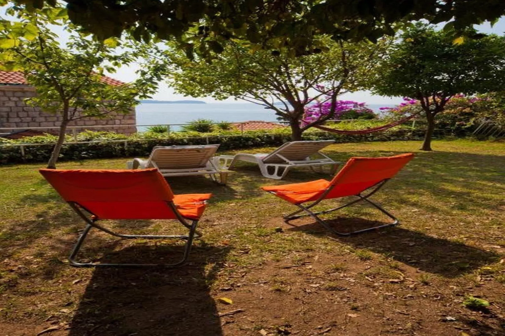 Apartments Villa Mare - One Bedroom Apartment with Balcony and Sea View A3-Gardens summer