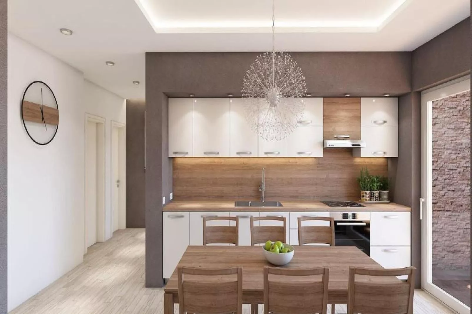 Apartments Villa Subic  - Two Bedroom Apartment with Balcony A2-Kitchen
