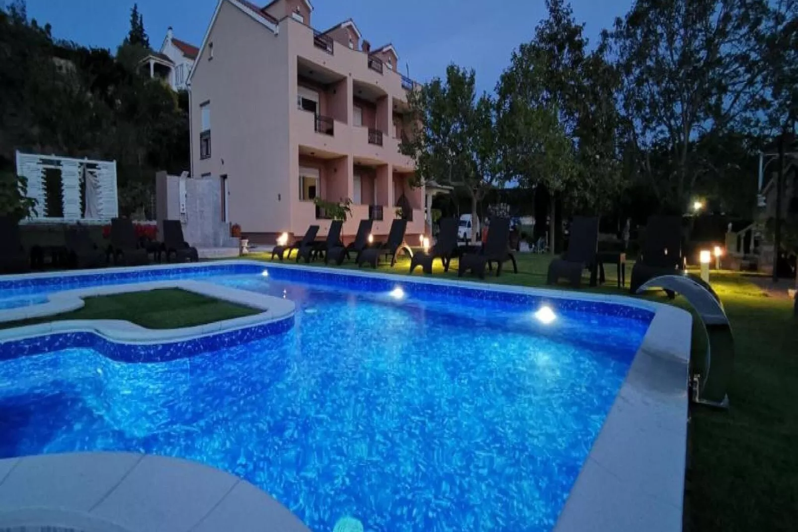 Apartments Villa Subic  - Two Bedroom Apartment with Balcony A2-Pool