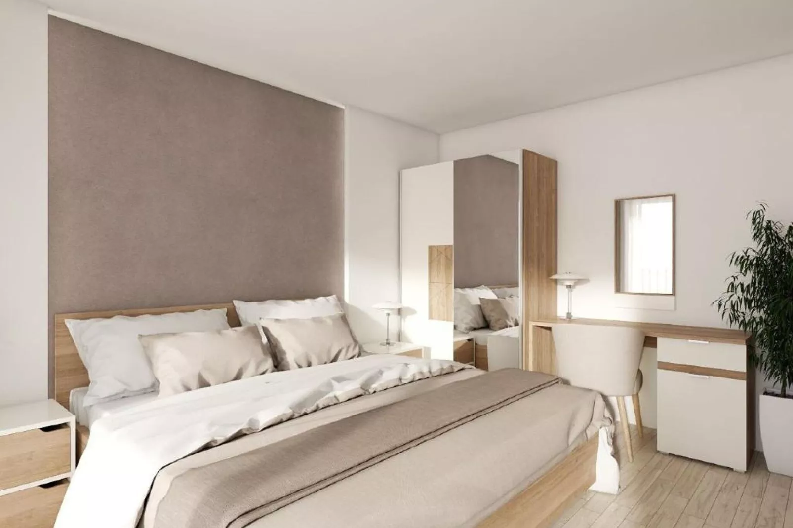 Apartments Villa Subic - Superior One Bedroom Apartment with Balcony B1-Schlafzimmer