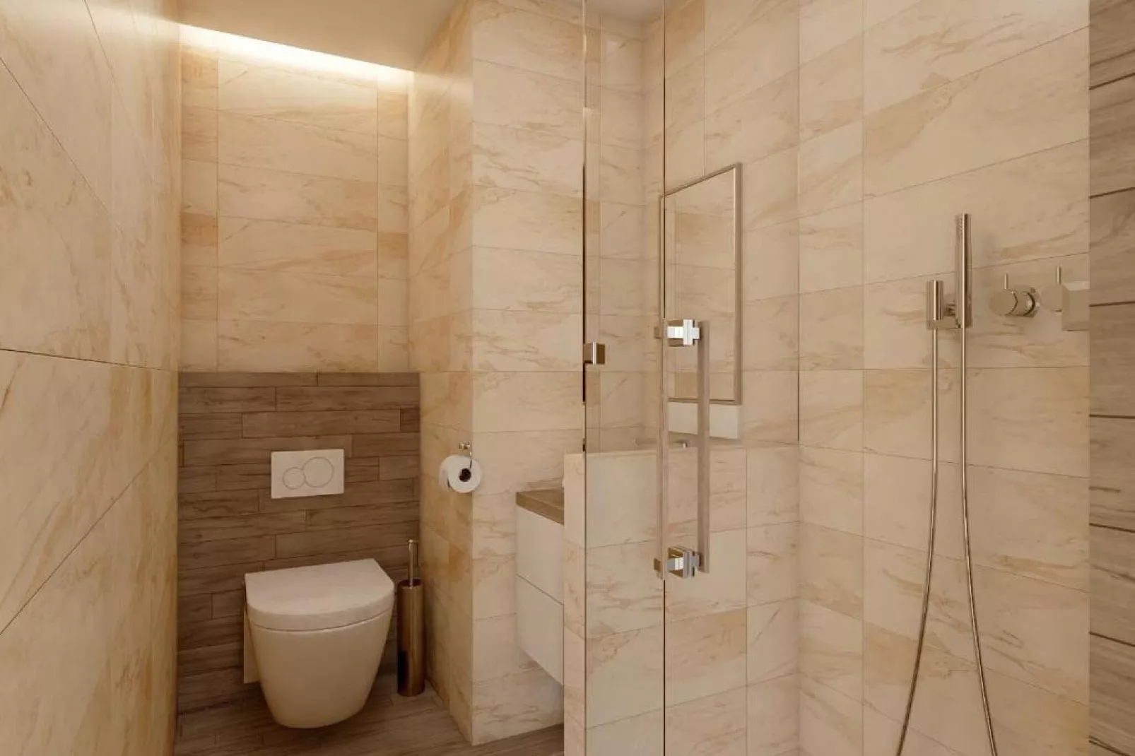 Apartments Villa Subic - Superior One Bedroom Apartment with Balcony B1-Badezimmer