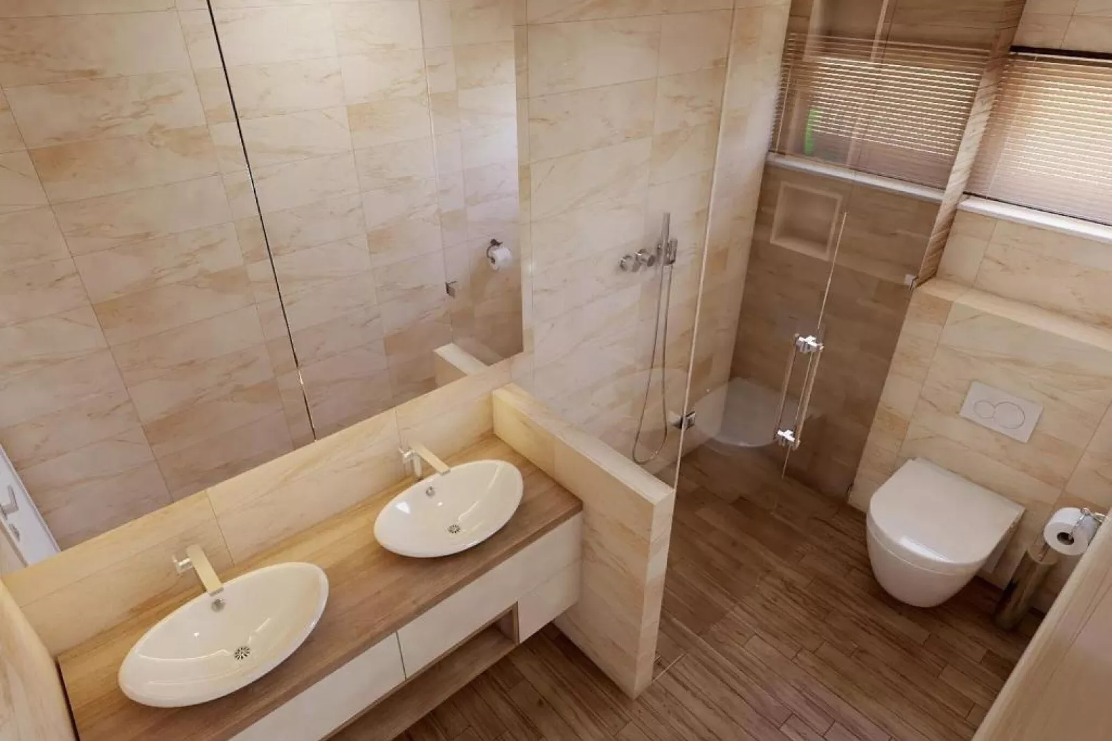 Apartments Villa Subic - Superior Two Bedroom Apartment with Balcony B2-Salle de bain