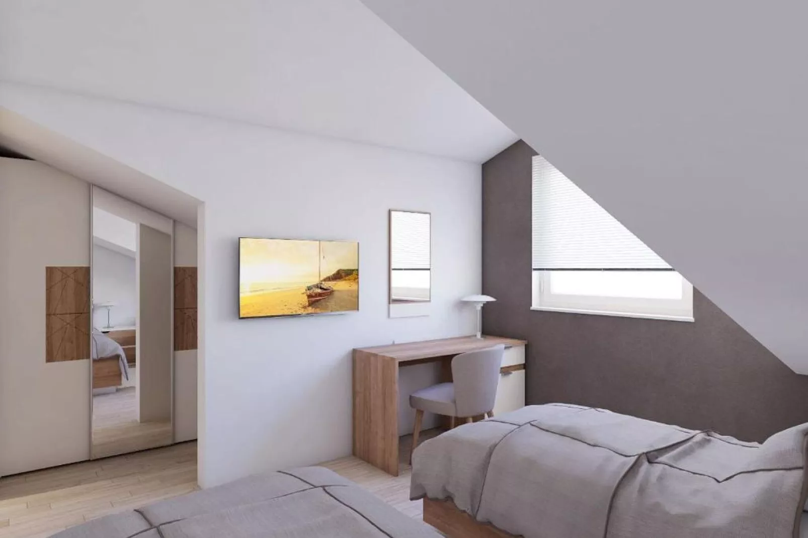 Apartments Villa Subic - Two Bedroom Apartment C2-Chambre