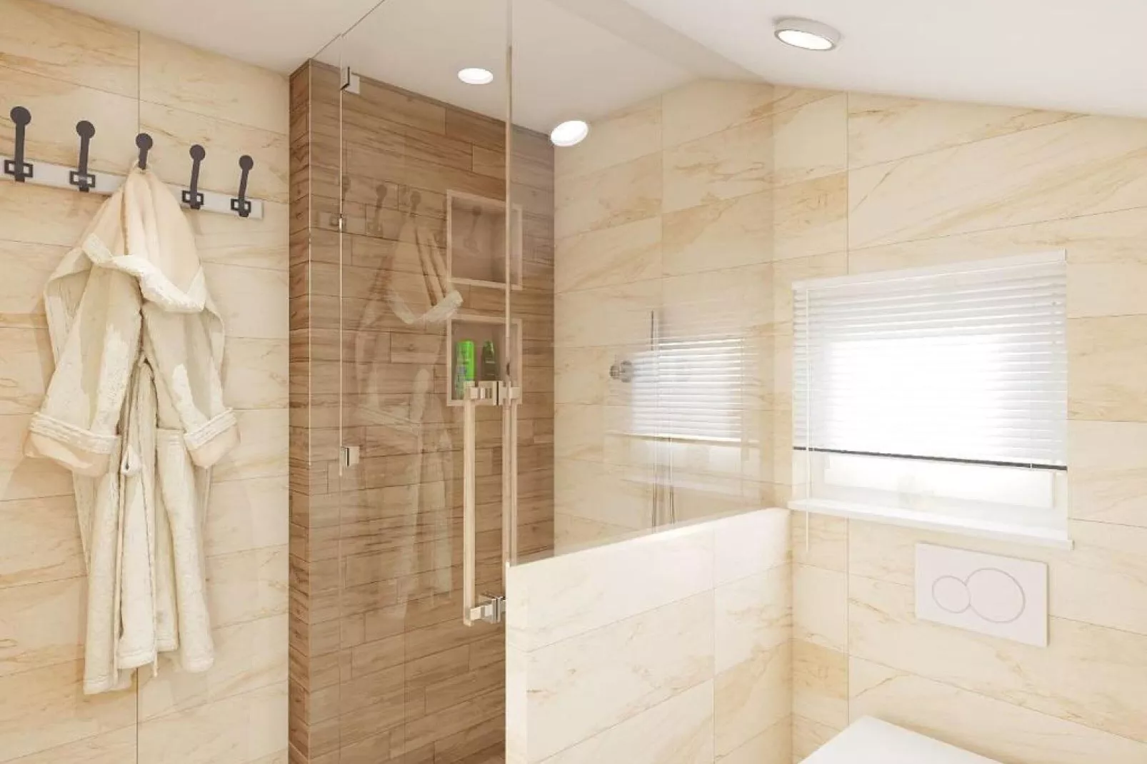 Apartments Villa Subic - Two Bedroom Apartment C2-Salle de bain
