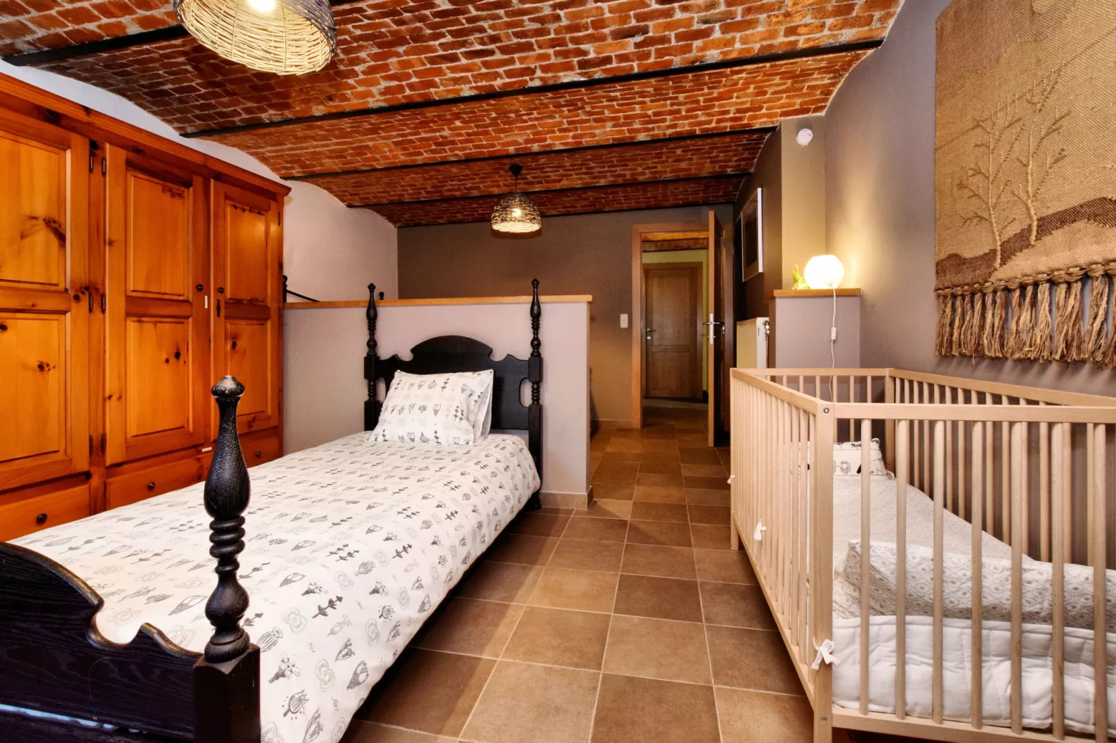 Gite la Randonnee-Schlafzimmer