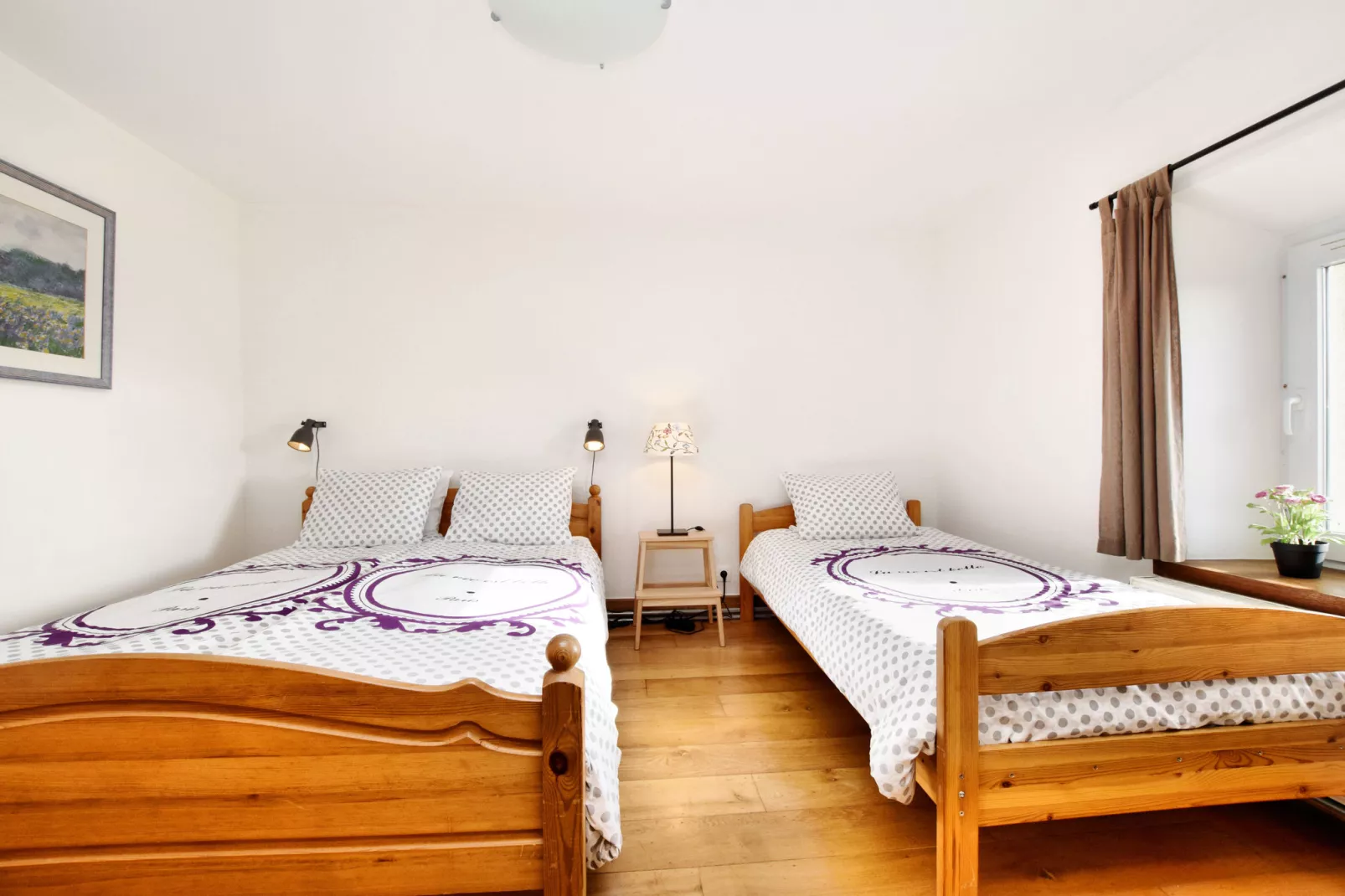 Gite la Randonnee-Schlafzimmer