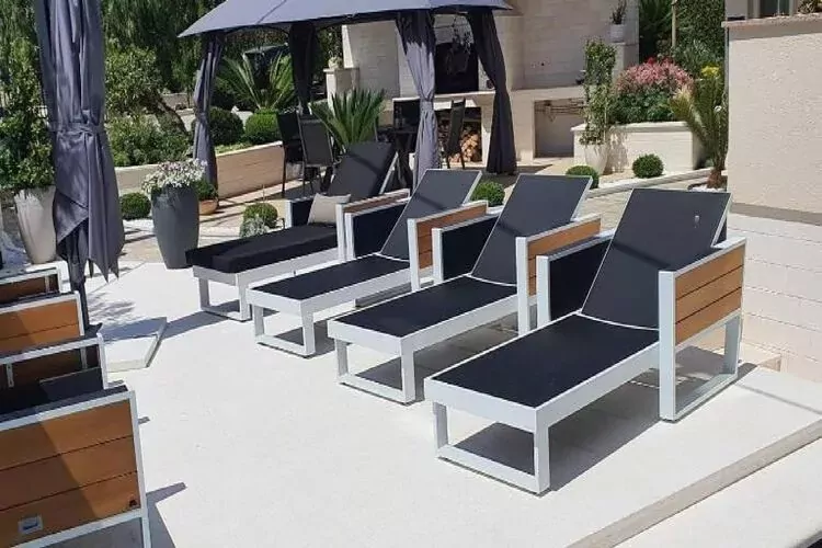 Villa Calypso Royal Apartment - Two Bedroom Apartment with Swimming Pool-Terrasse