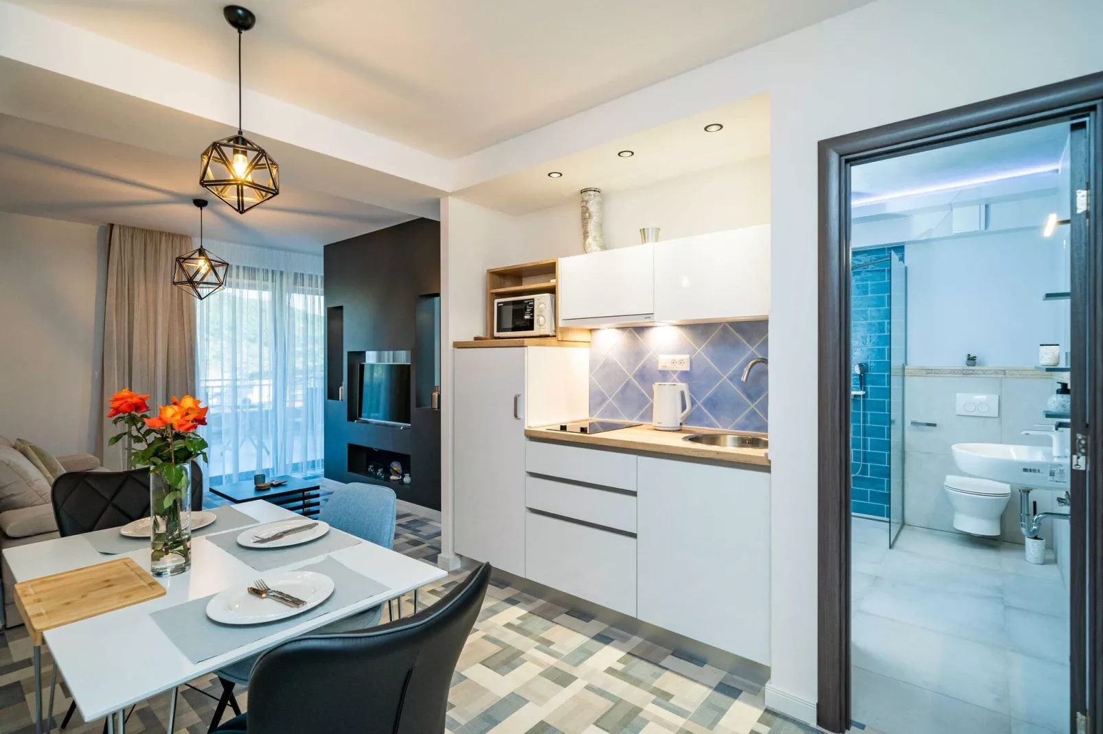 Apartments Villa Arcadia - Studio Apartment with Terrace and Shared Swimming Pool A2-Intérieur