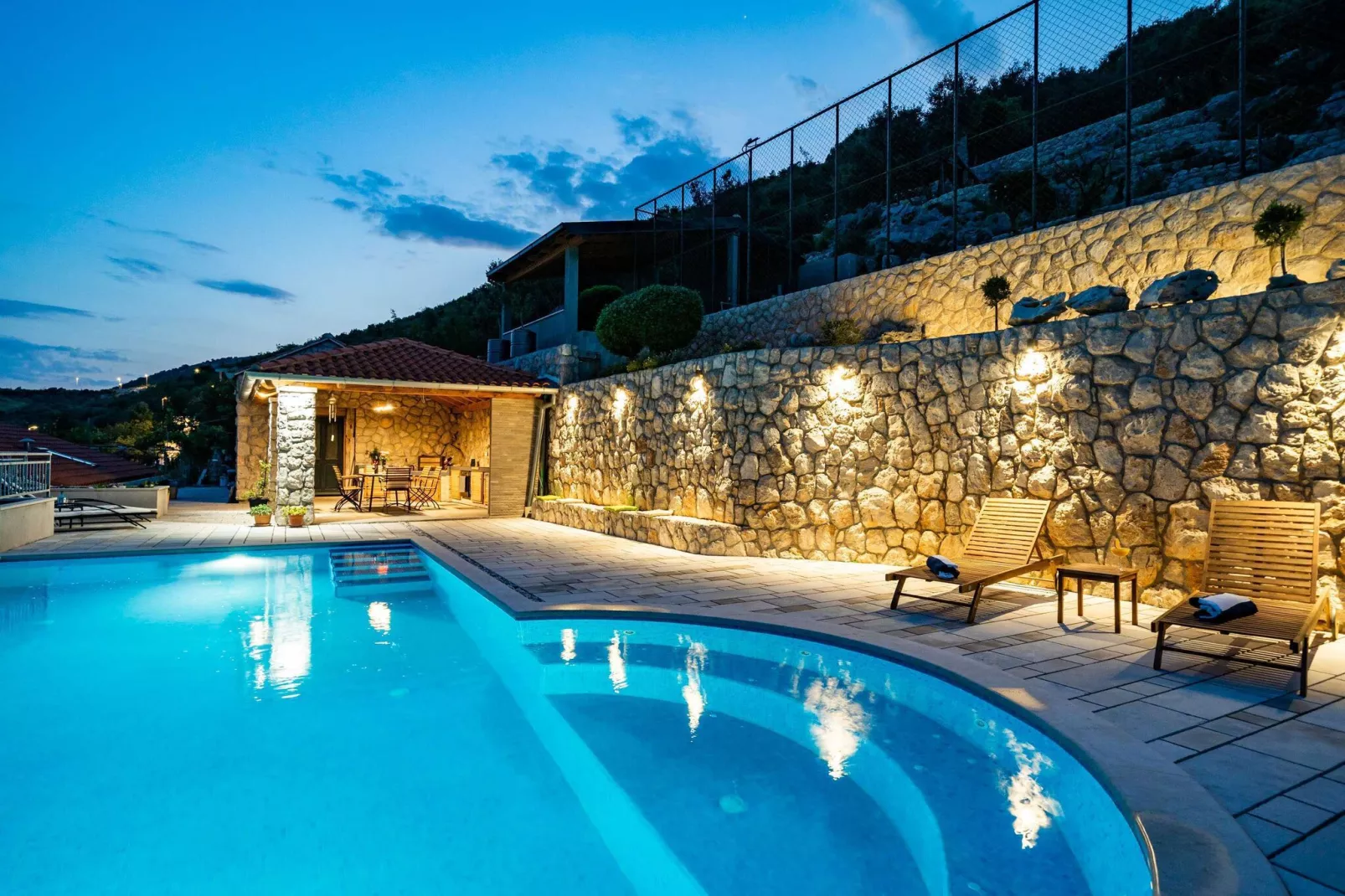 Apartments Villa Arcadia - Studio Apartment with Terrace and Shared Swimming Pool A2-Piscine