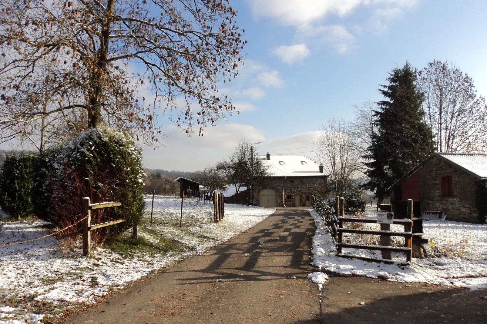 Gite la Randonnee-Gebiet Winter 1 km