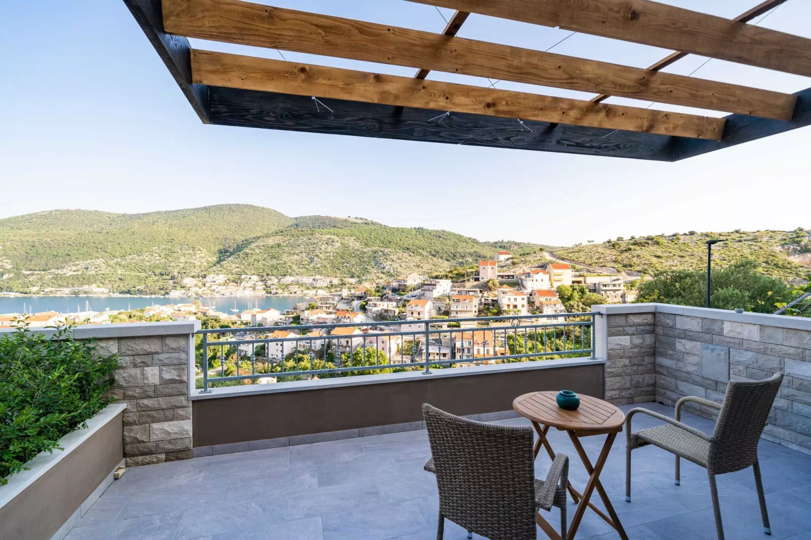 Apartments Villa Arcadia - Studio Apartment with Terrace and Shared Swimming Pool A2-Terrasse