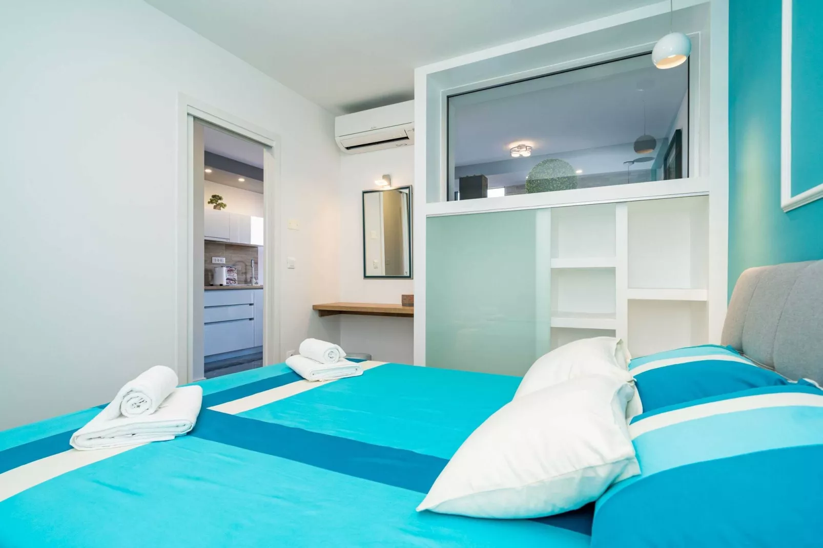 Apartments Villa Arcadia - One Bedroom Apartment with Shared Swimming Pool A3-Chambre