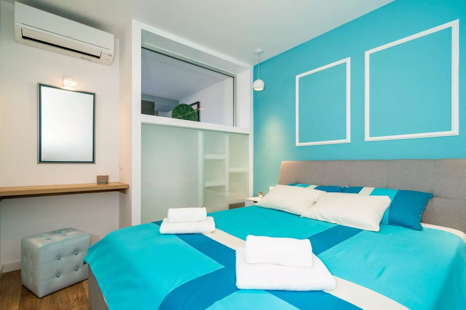 Apartments Villa Arcadia - One Bedroom Apartment with Shared Swimming Pool A3-Chambre