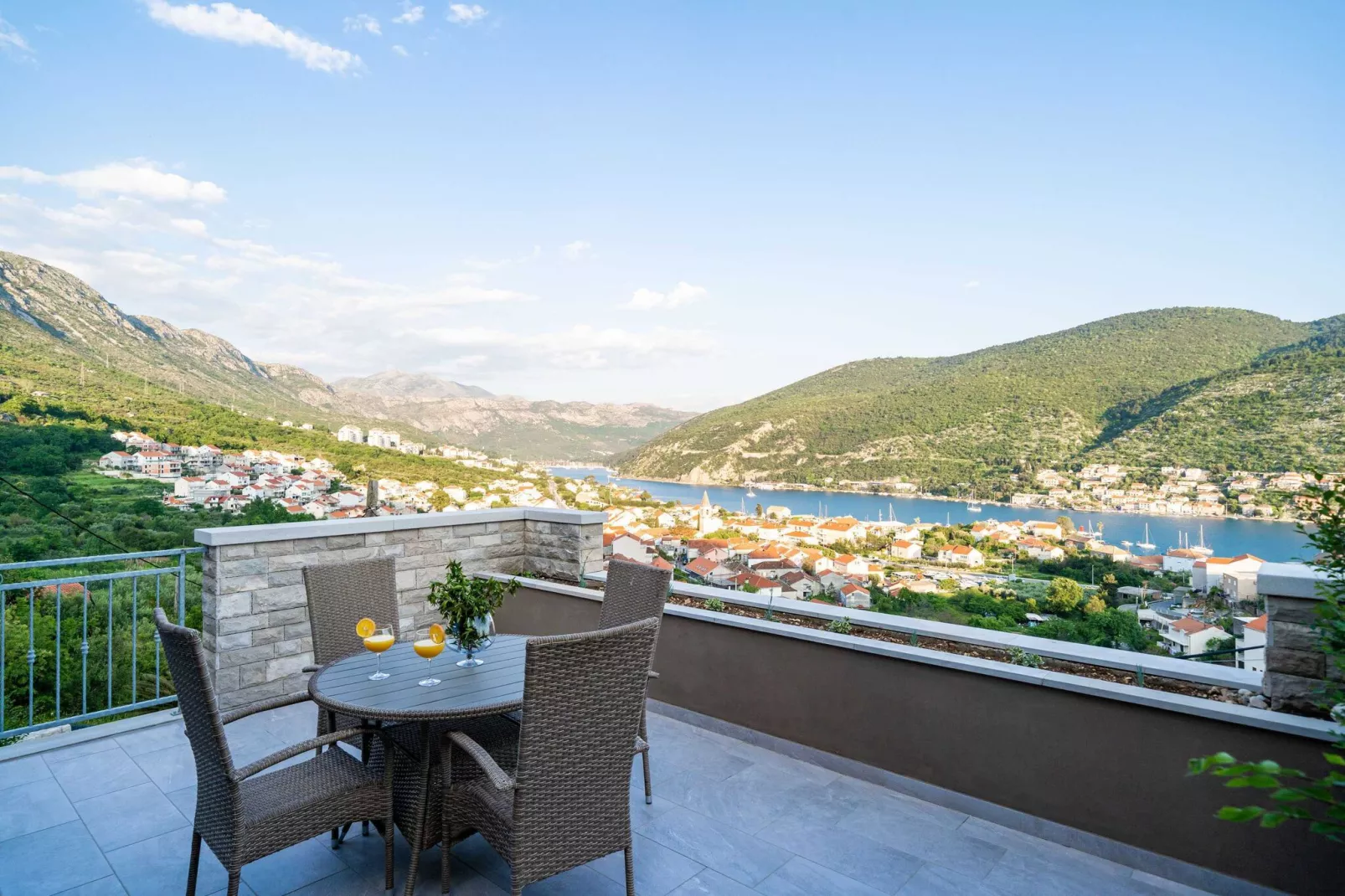 Apartments Villa Arcadia - One Bedroom Apartment with Shared Swimming Pool A3-Terrasse