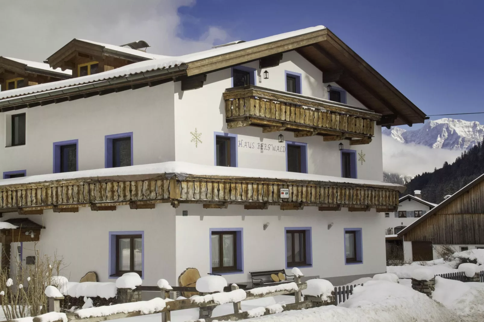 Haus Bergwald TOP 3-Exterior winter