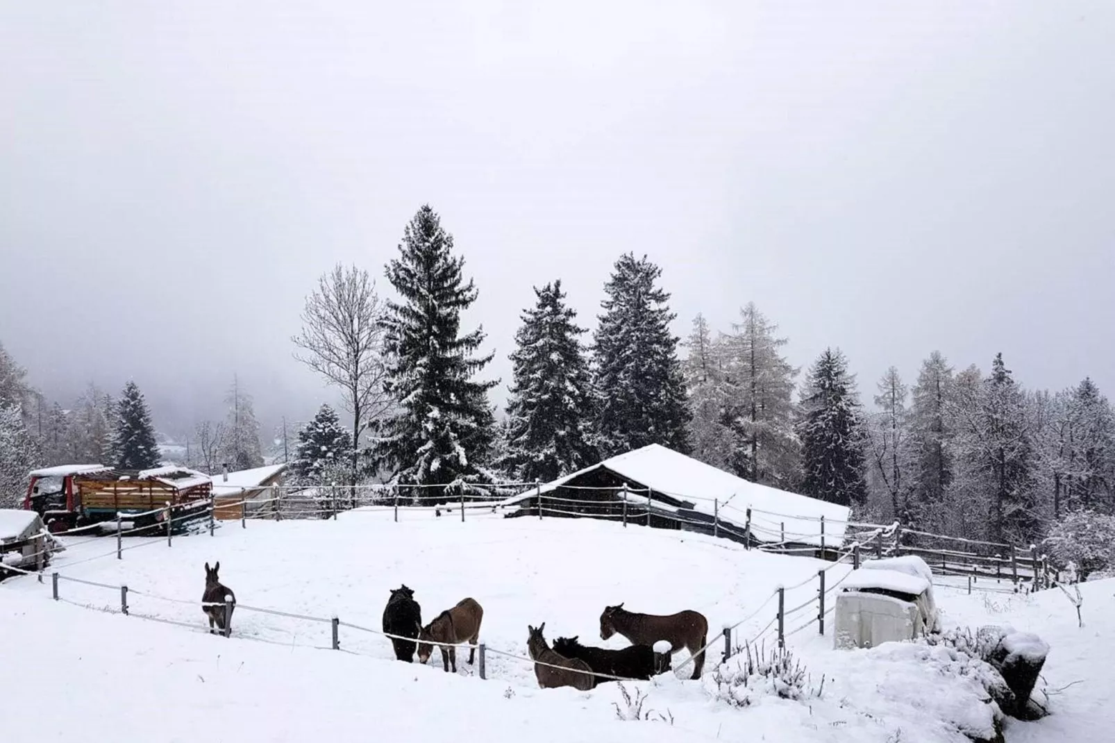Chalet Verrel-Aussicht Winter