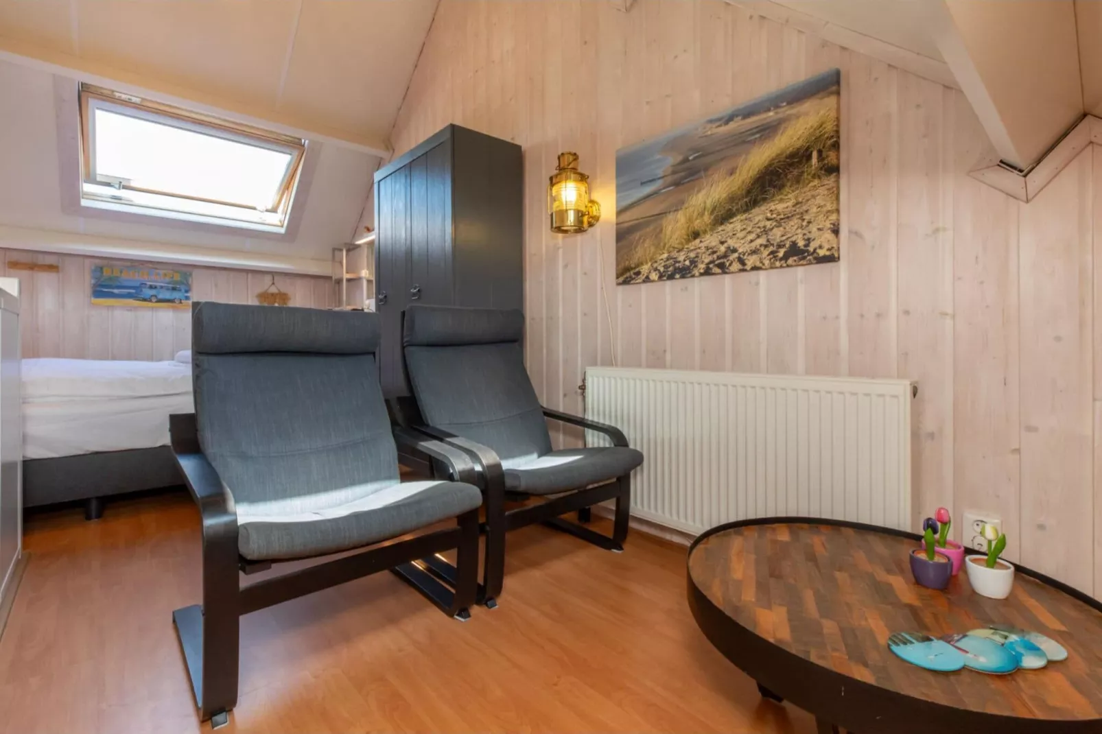 Studio 'De Zandhut' - Swaalingestraat 78  Zoutelande-Living room
