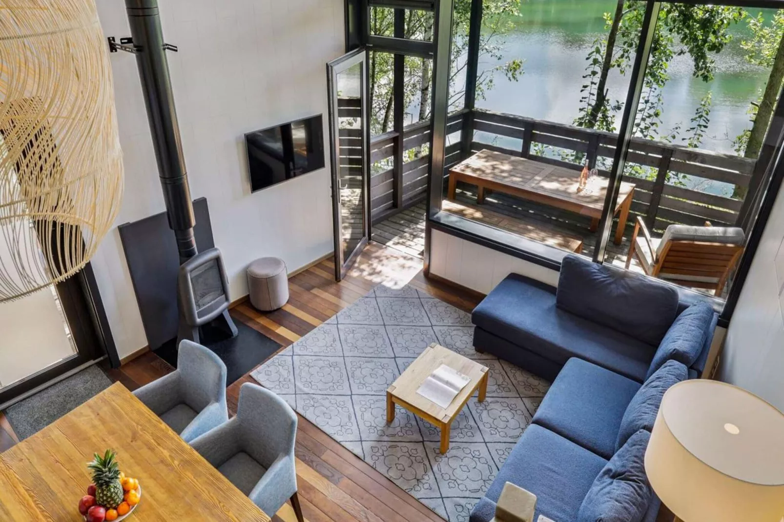 The Lake House by YourNature-Living room