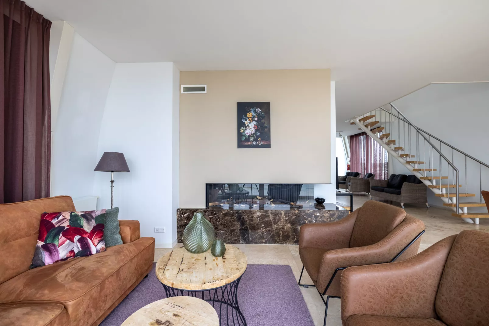 De ZeeParel Pink Shrimp-Living room