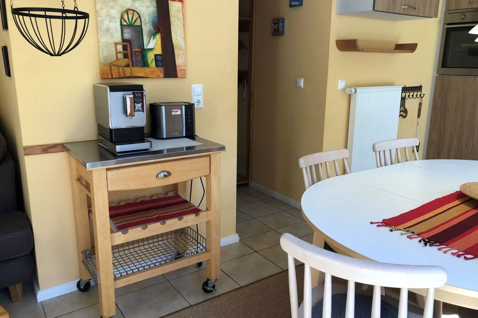 Apartments Aura - Comfort Studio Apartment 2 with shared swimming pool-Dining room