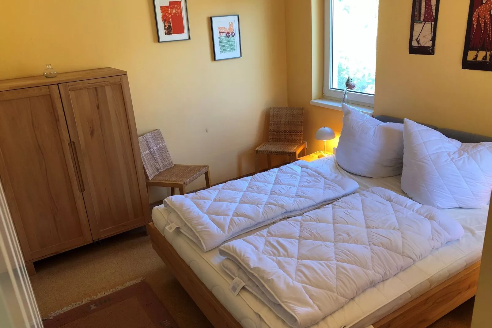 Apartments Aura - Comfort Studio Apartment 2 with shared swimming pool-Bedroom