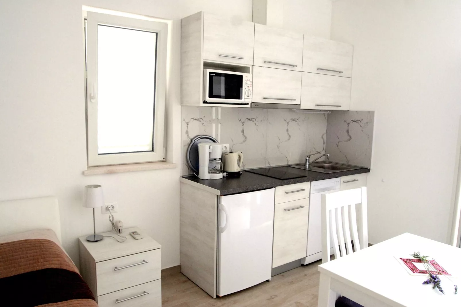 Villa Samba - Studio with Terrace and Sea View - gasi se-Kitchen