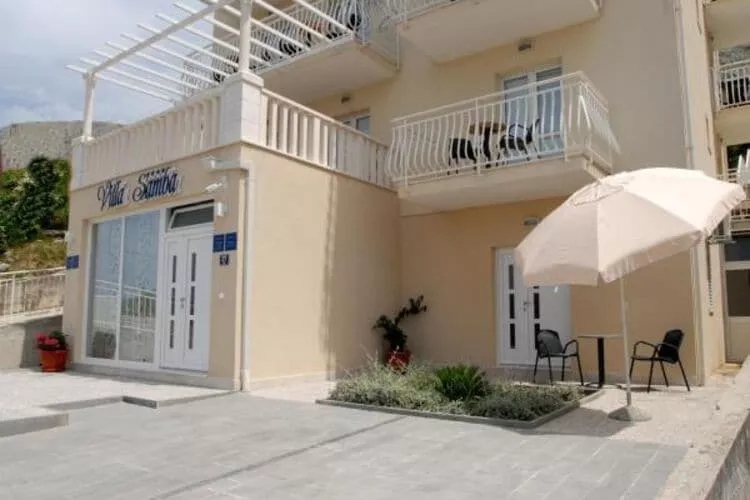 Villa Samba - Studio with Terrace and Sea View - gasi se-Terrace