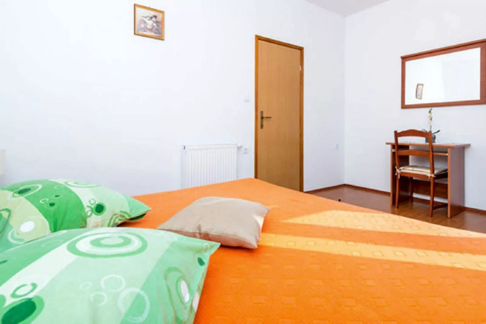 Guest House Fontana - Standard One Bedroom Apartment with Balcony and Sea View-Bedroom