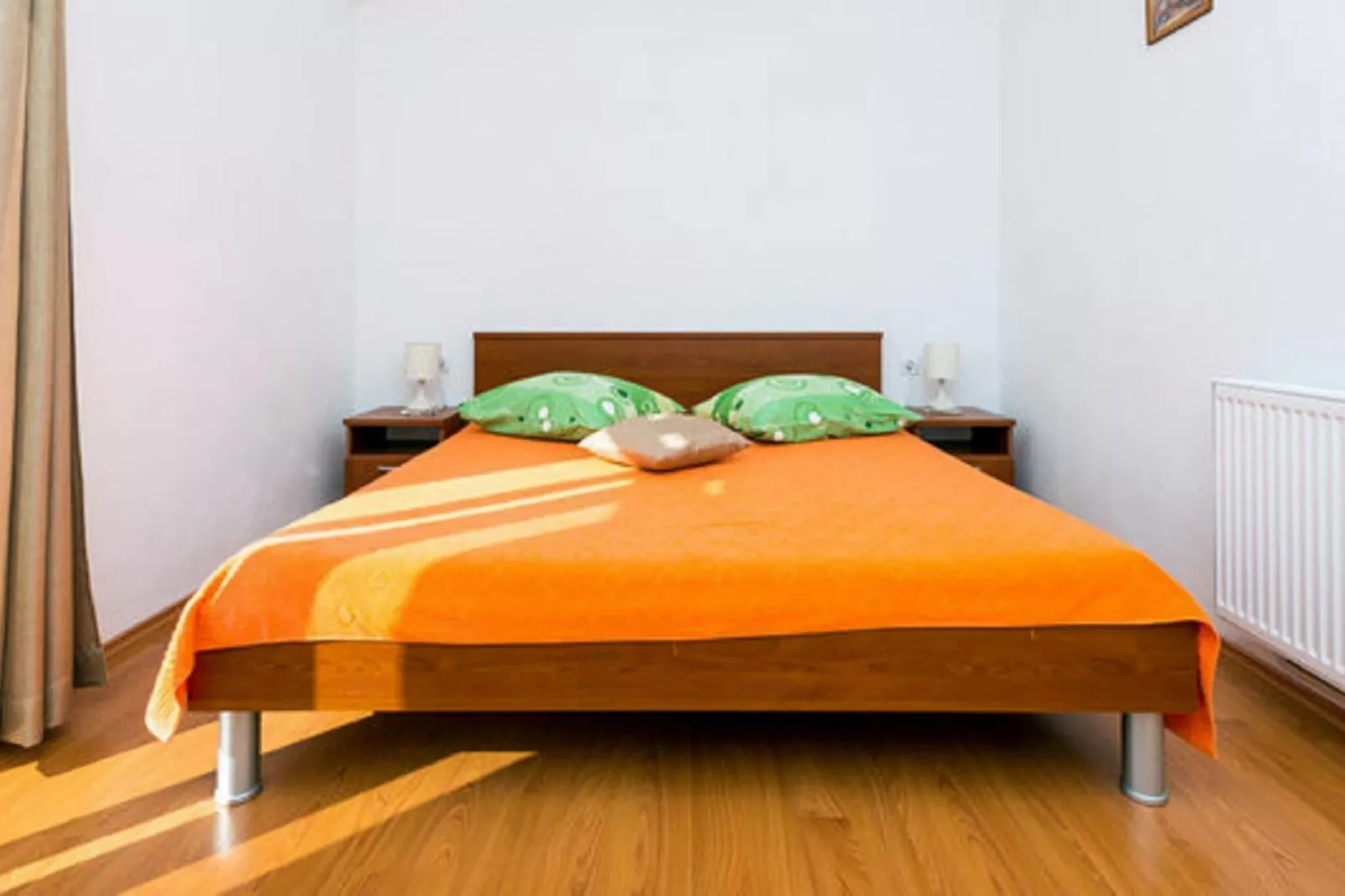 Guest House Fontana - Standard One Bedroom Apartment with Balcony and Sea View-Bedroom