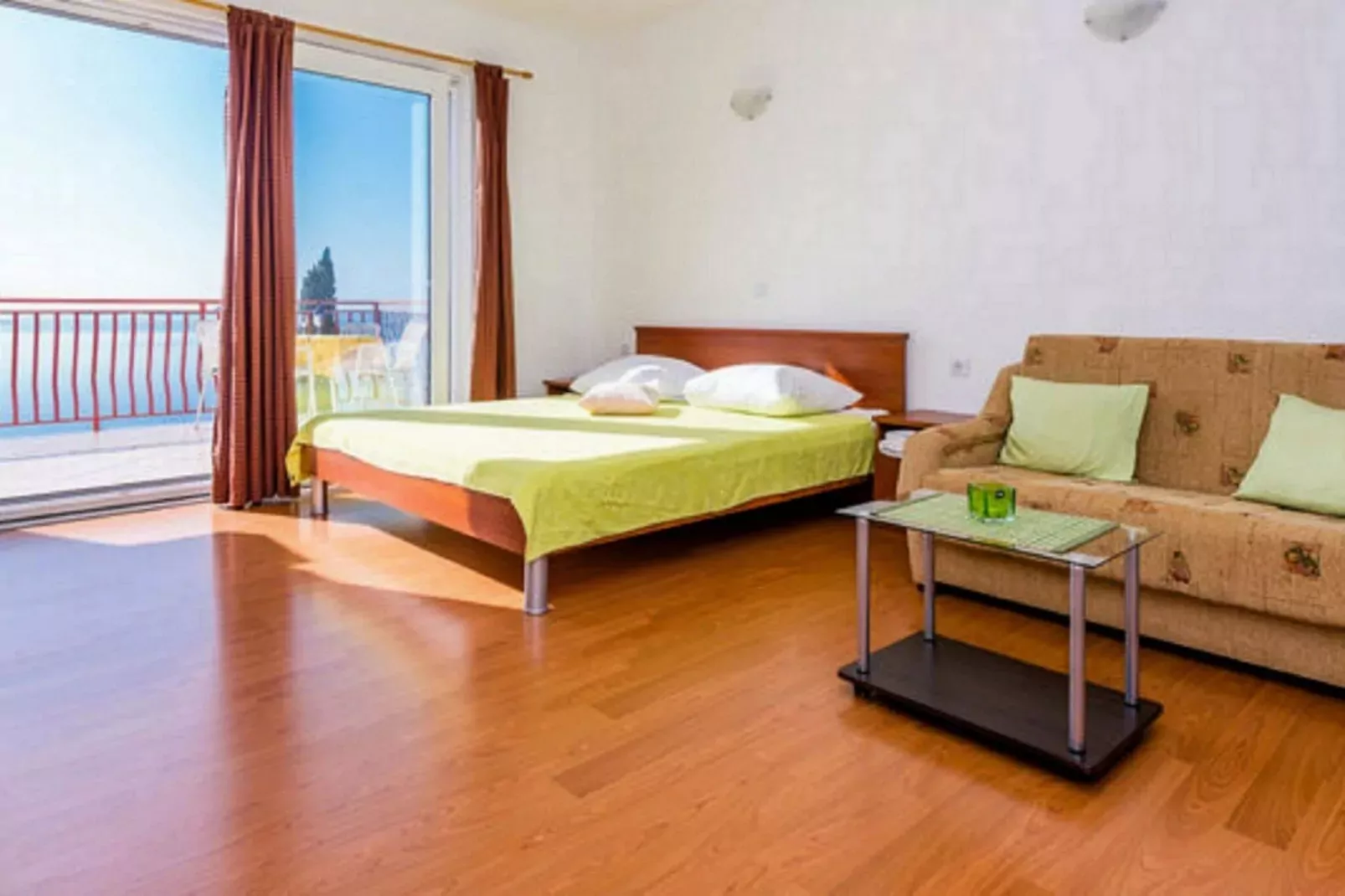 Guest House Fontana - Superior Studio with Sea View (2 Adults)-Bedroom