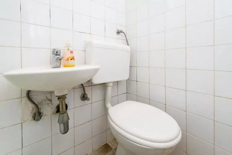 Rooms Kisic - Double Room with Private External Bathroom-Bathroom