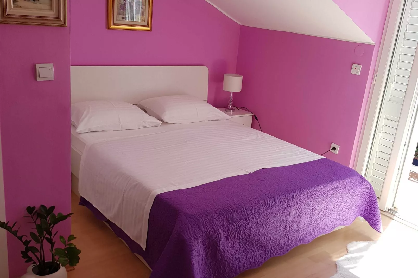 Guest House Avdic - Studio Apartment with Balcony-Bedroom